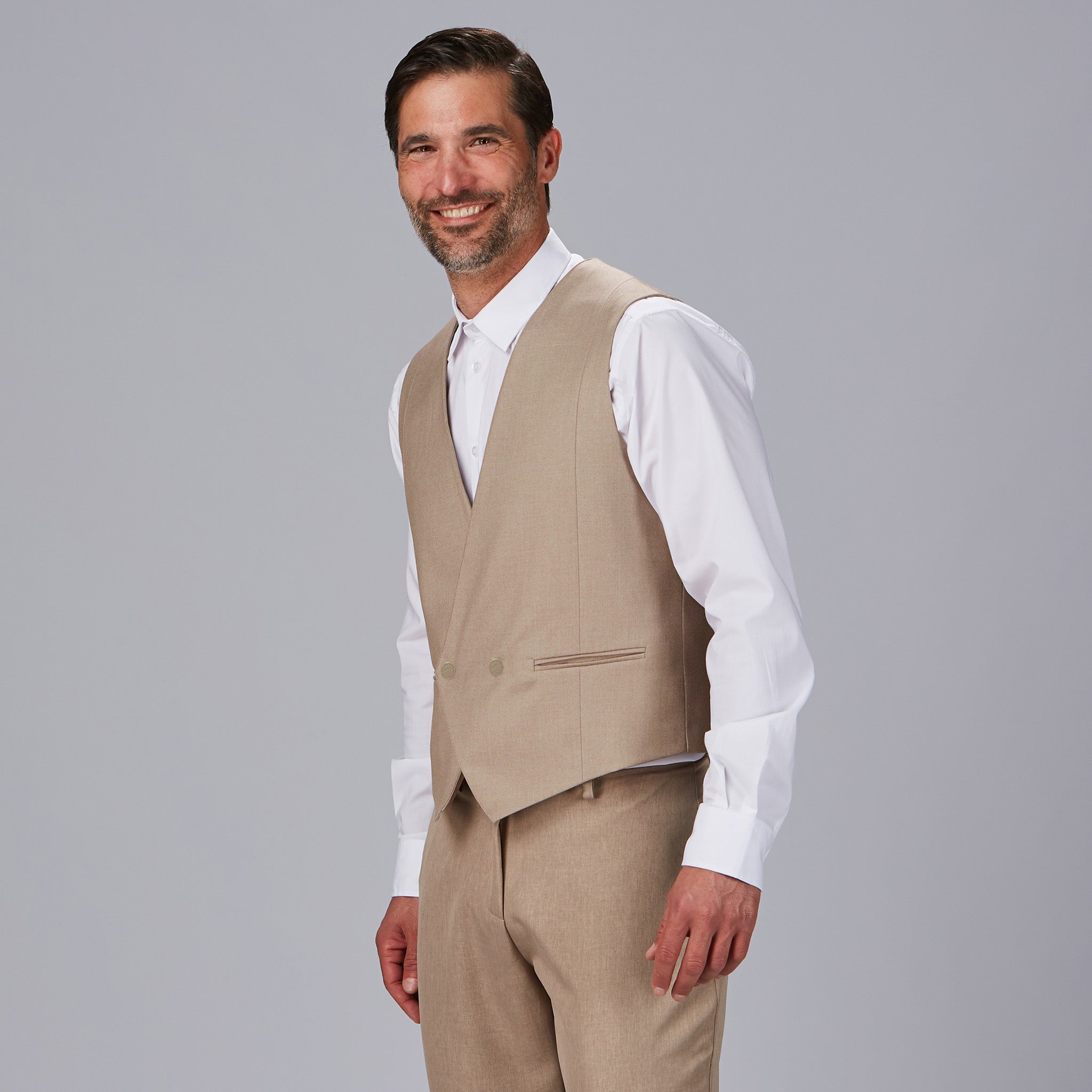 Gary's Pastor gilet homme marine croisé