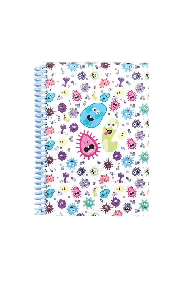 Enfermania Papelería Virus carnet A6 50 pages