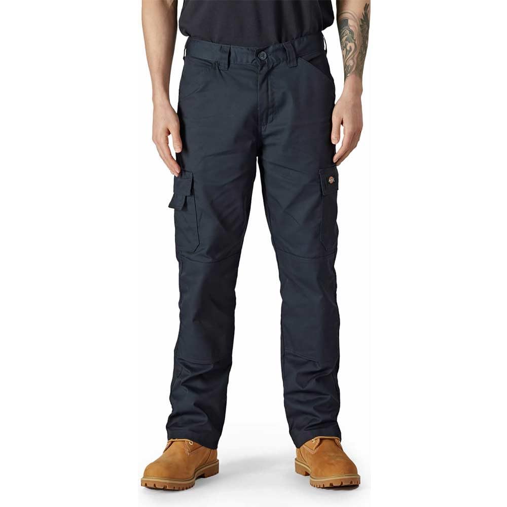 Dickies Pantalon Travail Genouillères Homme Gris Noir