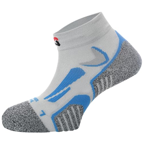 Würth MODYF Chaussettes de travail été gris/bleu 42-44 respirantes