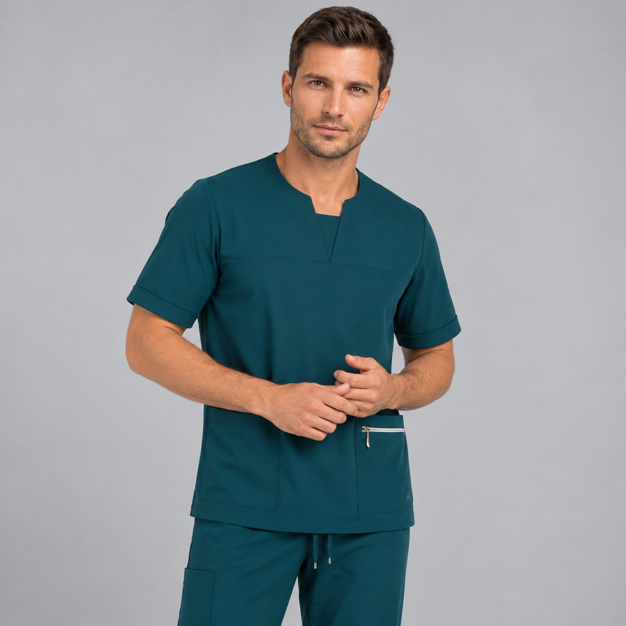 GARY'S Boris tunique homme slim noire Extrafiber stretch
