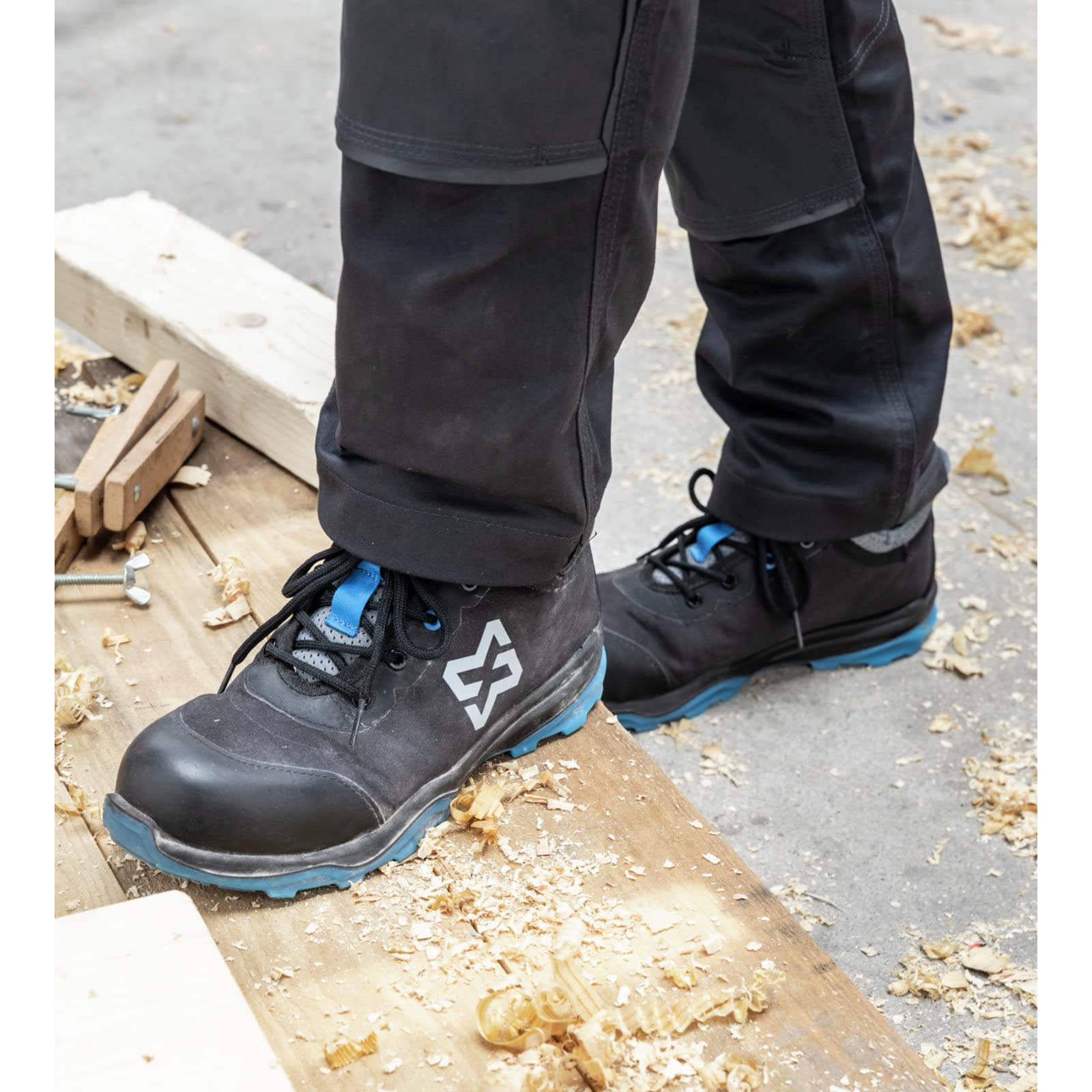 Würth MODYF EcoFresh Noir Bleu chaussure sécurité S1P 47 EU
