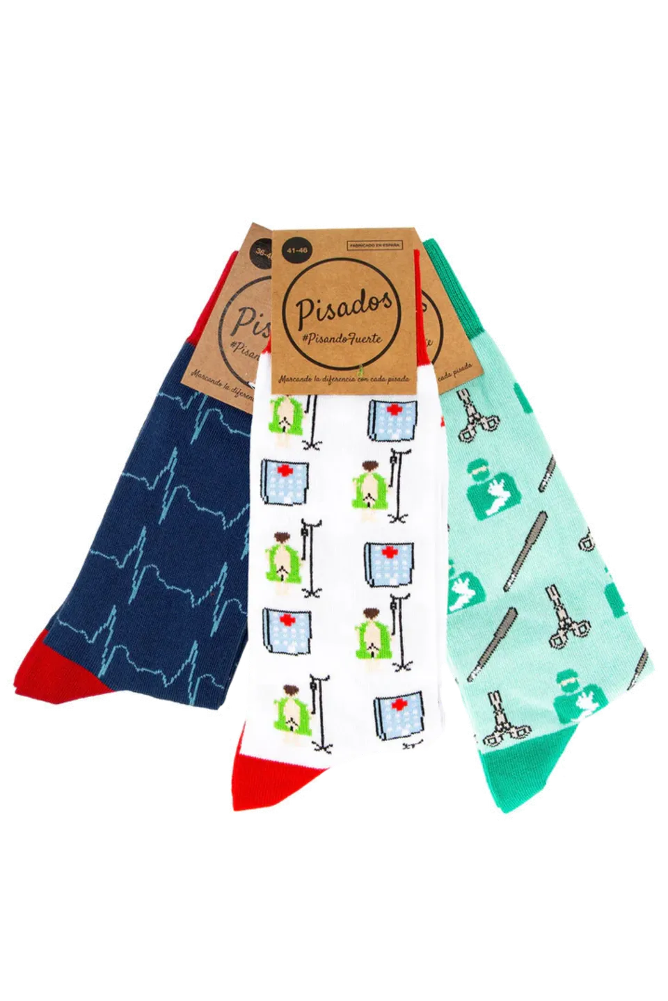 Enfermania Ropa pack 3 socquettes fantaisie 36-40