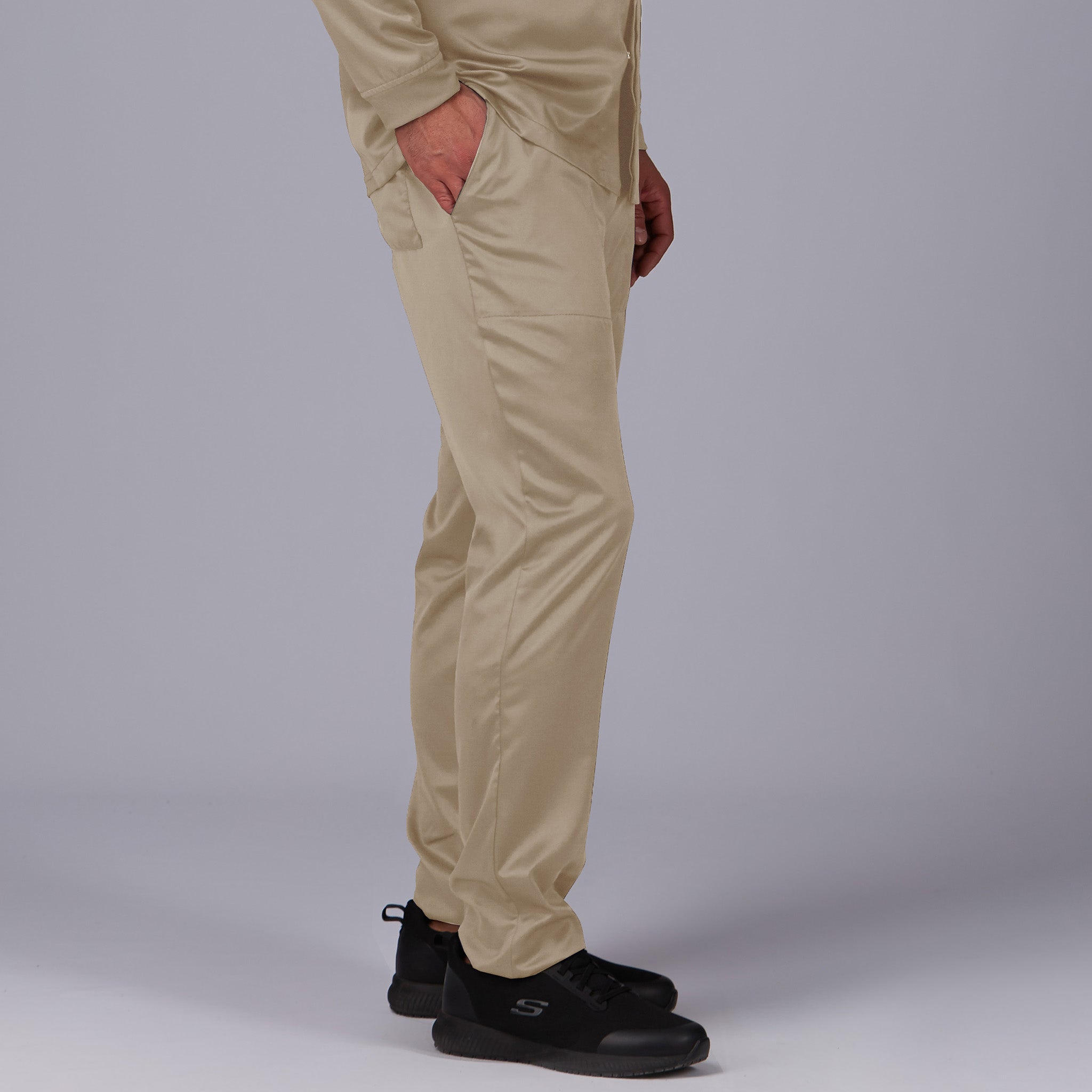 Gary's Peach pantalon unisexe noir à cordon
