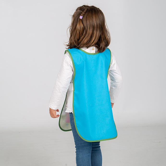 Gary's Children tablier école chiffres turquoise taille 0