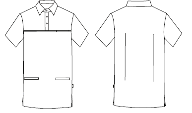 Gary's Polo polo Javier homme slim fit blanc