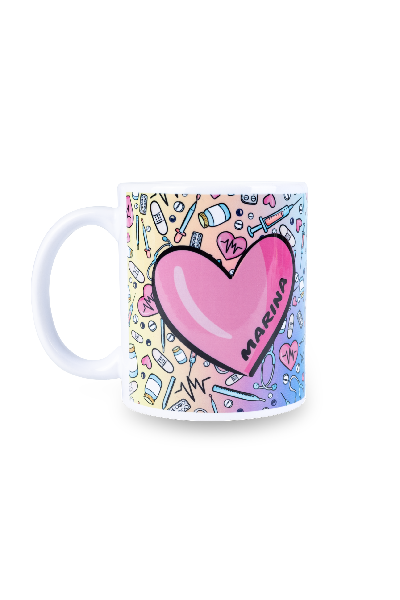 Enfermania Colorful mug céramique 350 ml organes