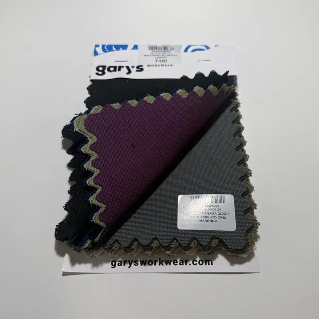 Gary's Advertising Material Muestrario tablier lonetas