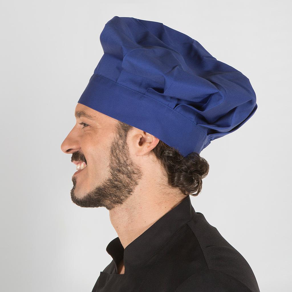 Gary's toque chef velcro noire équipement cuisine