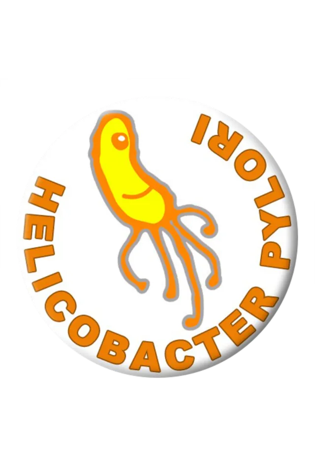 Enfermania Regalos Helicobacter Pylori badge 38 mm métal