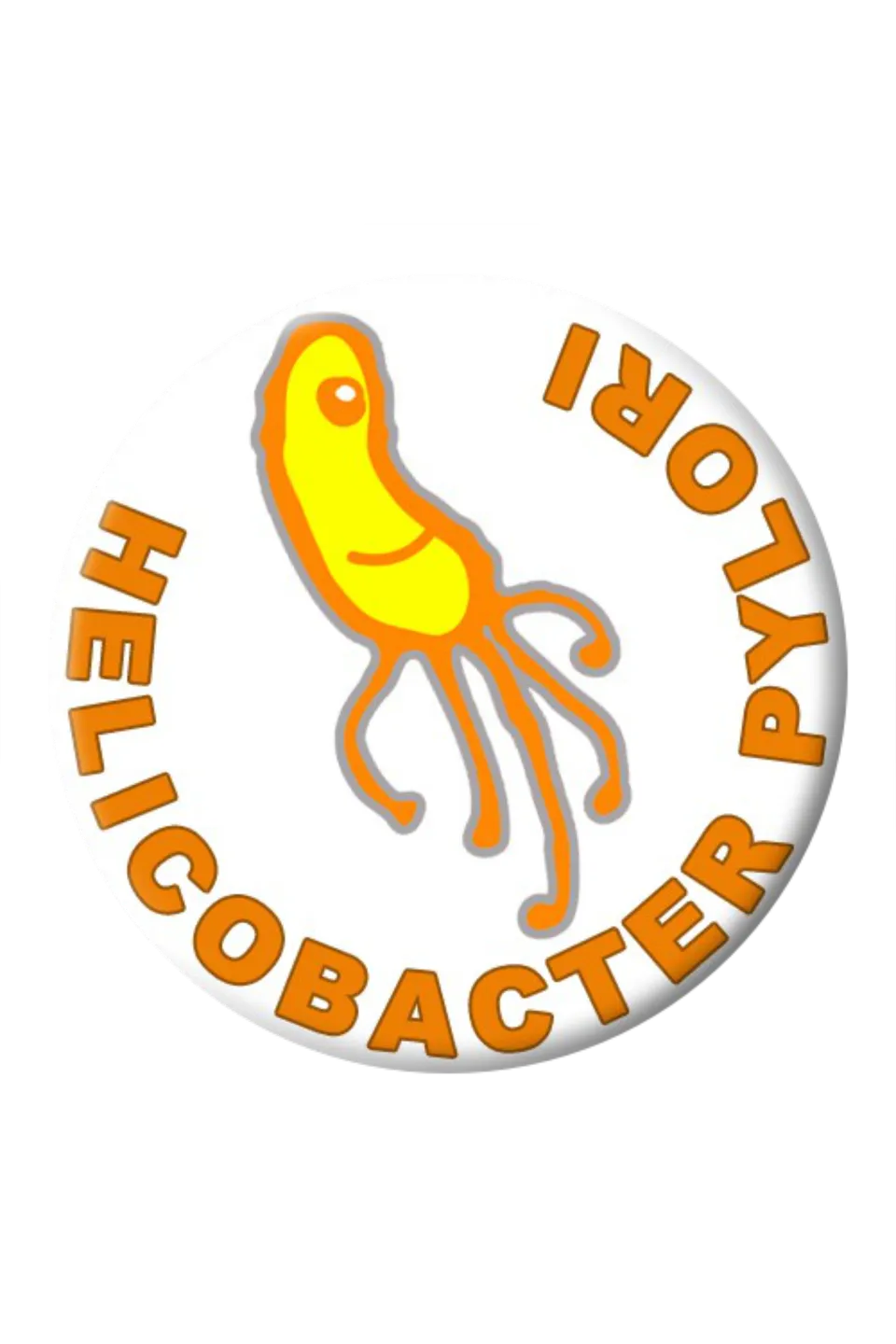 Enfermania Regalos Helicobacter Pylori badge 38 mm métal