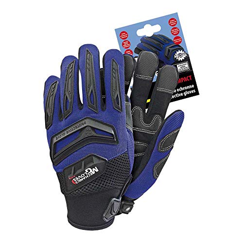 Reis Impact gants protection mécanicien bleu/noir M lot 12