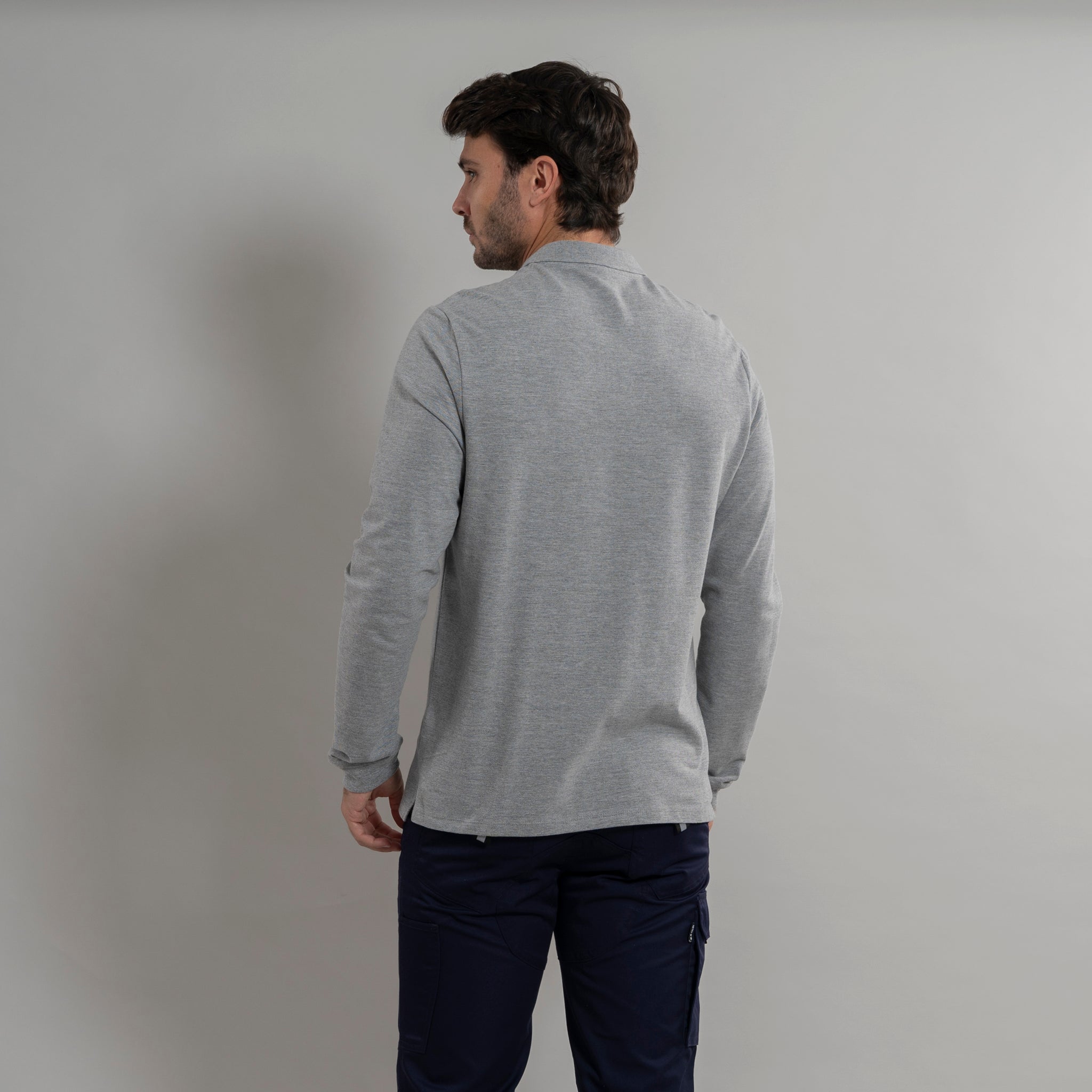 GARY'S Bellver polo homme noir M coton 3 boutons