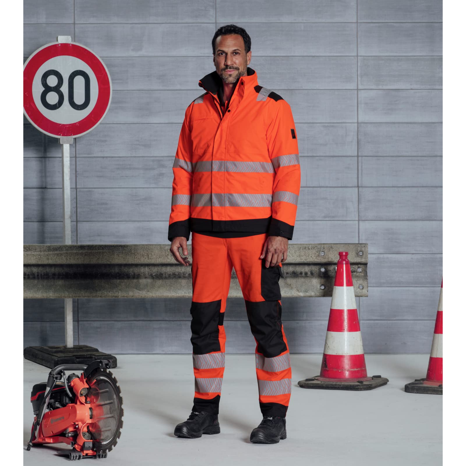 Würth MODYF Fluo parka haute-visibilité orange fluo classe 3