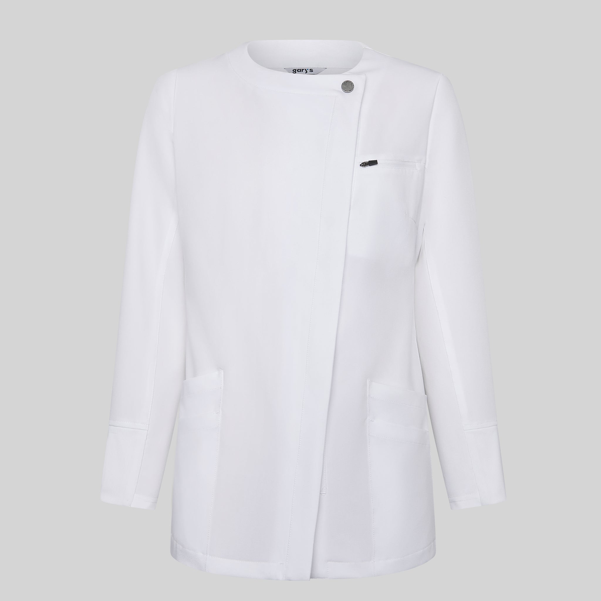 Gary's Marina blouse médicale femme noire manches longues