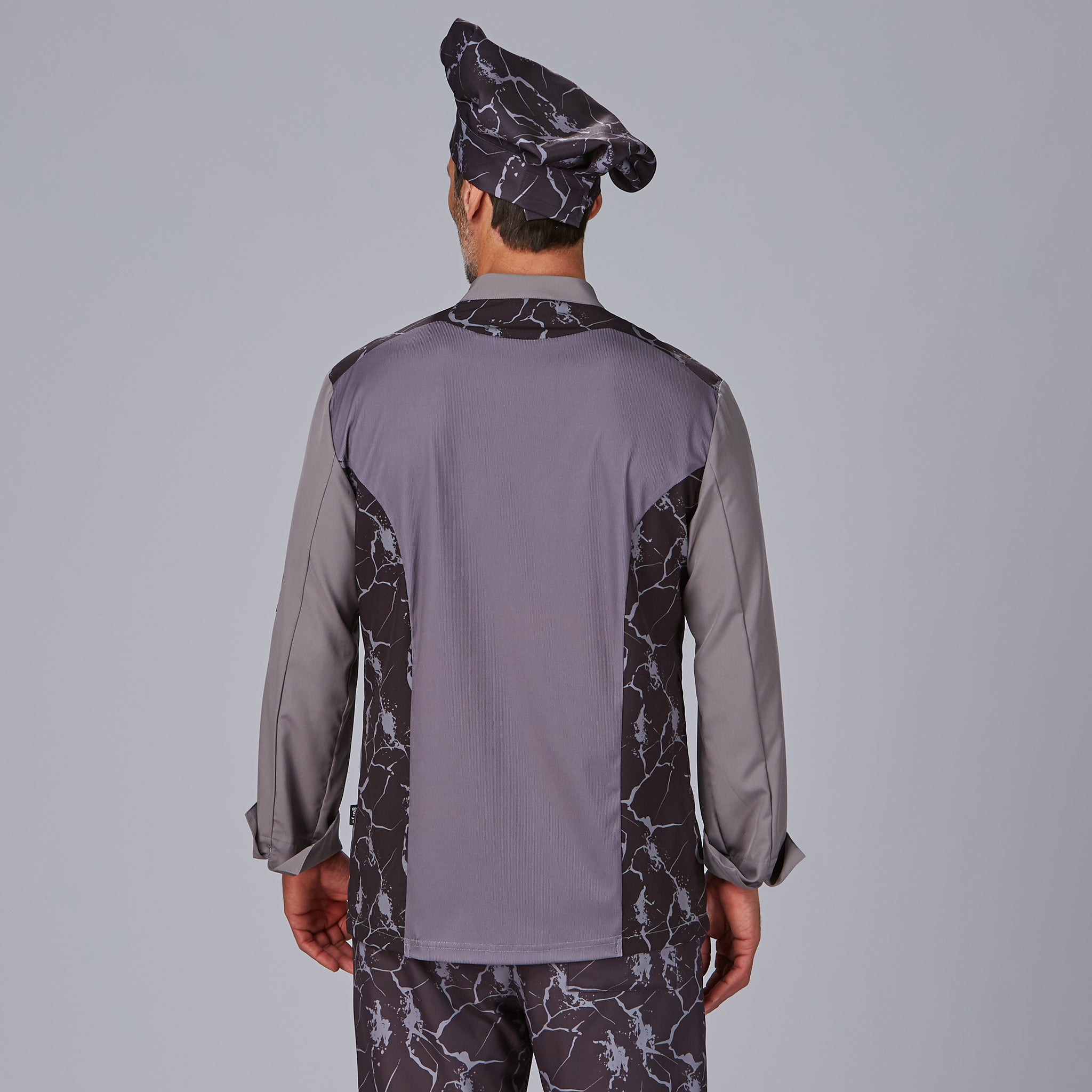 Gary's Rayo veste cuisine unisexe grise taille M