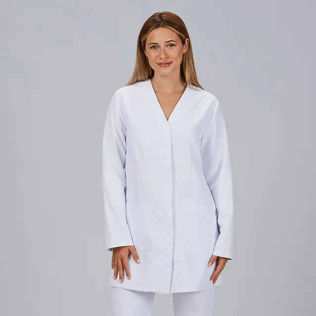 Gary's Victoria blouse femme blanche manches longues microfibre
