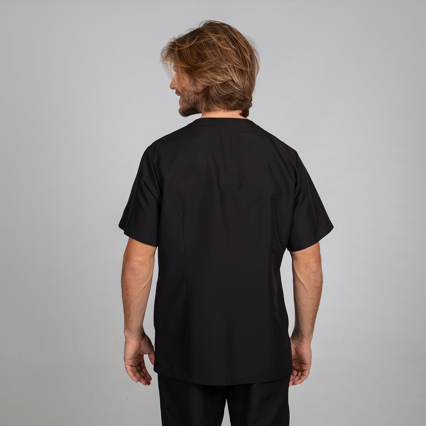 GARY'S Pablo blouse médicale homme blanche microfibre