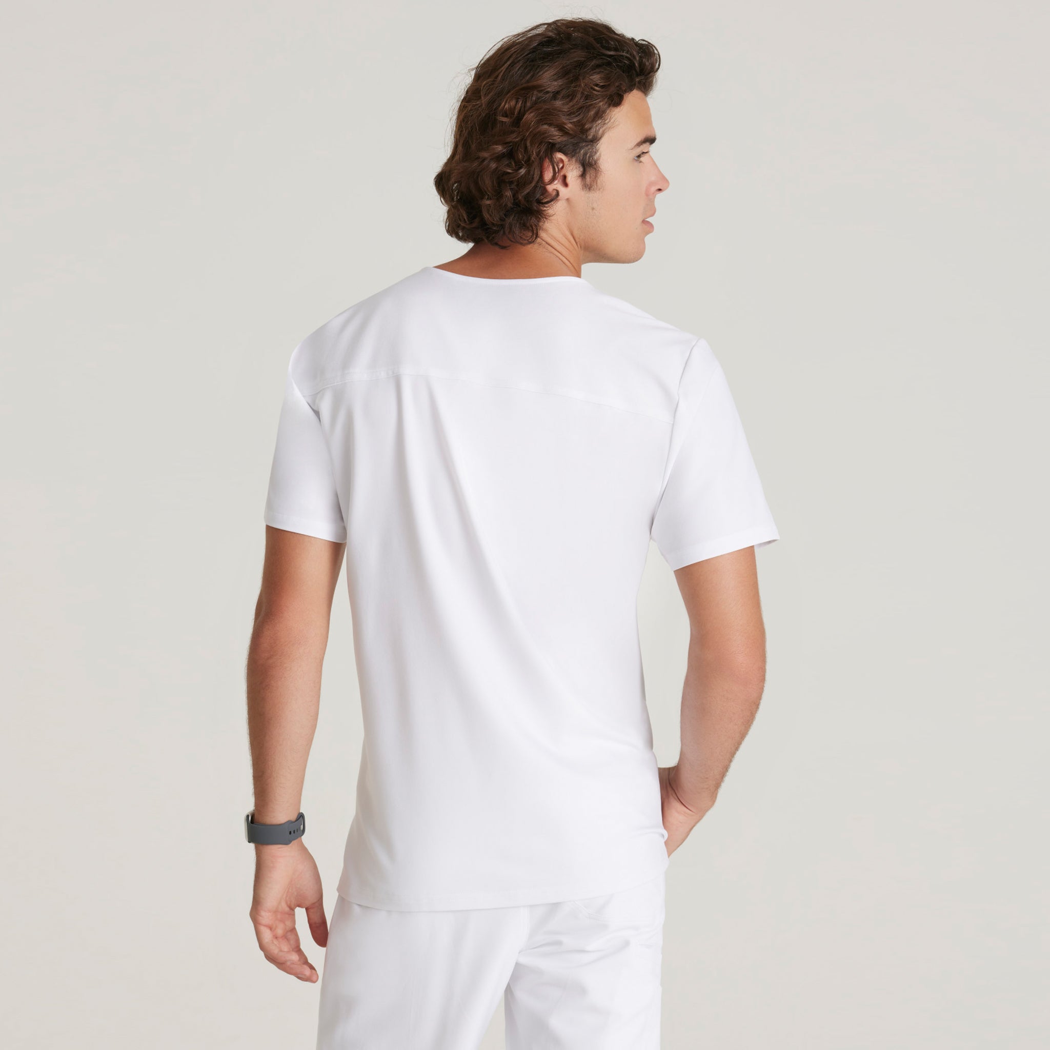 GARY'S Journey Top Barco blouse médicale noire poche poitrine