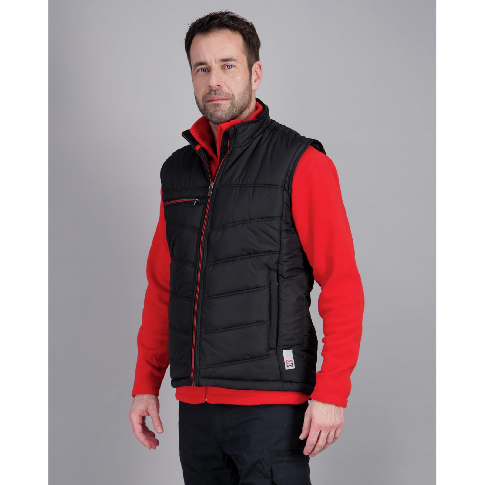 Würth MODYF Job+ veste polaire noire zippée col montant