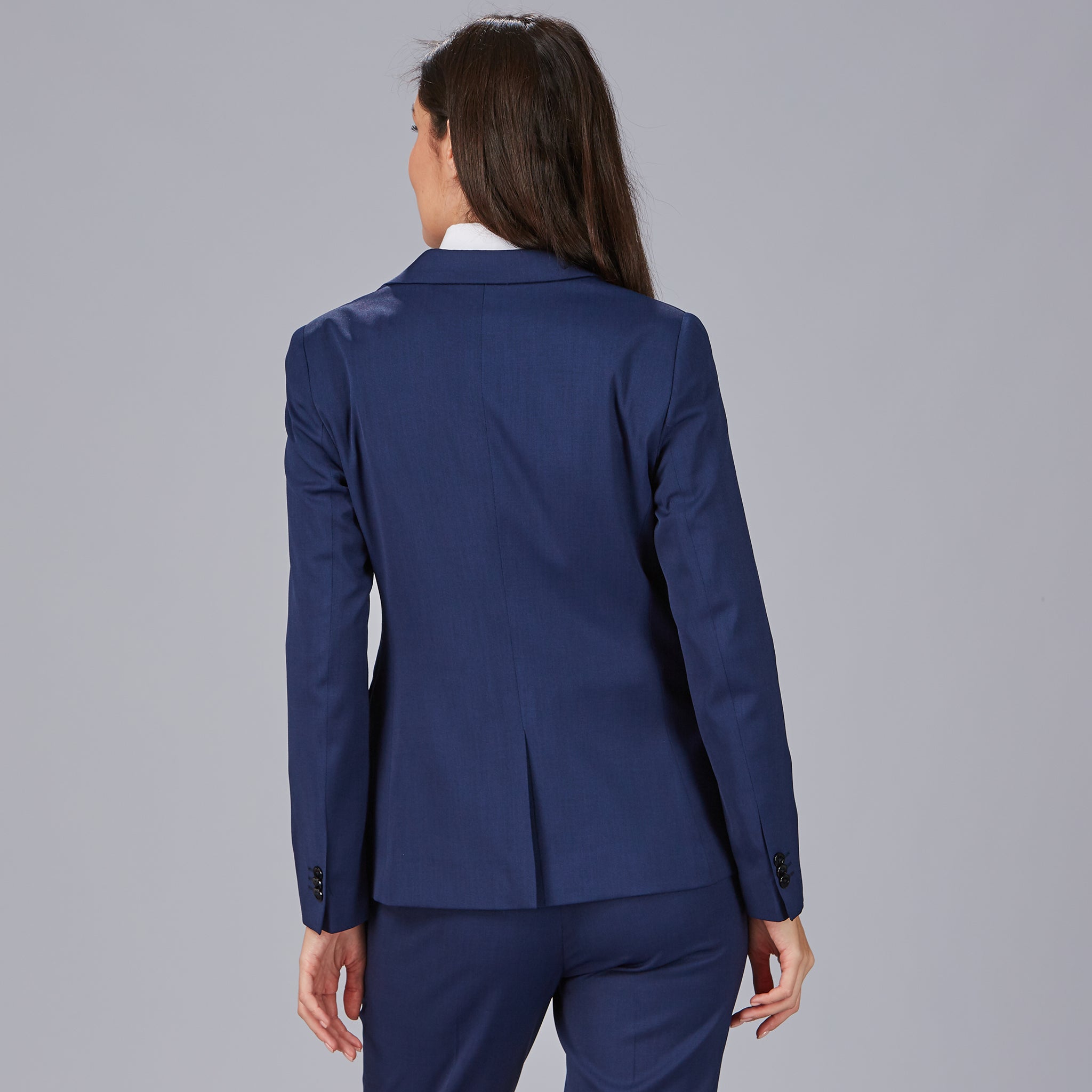 GARY'S Taffora Blazer Femme Noir 2 Boutons Stretch