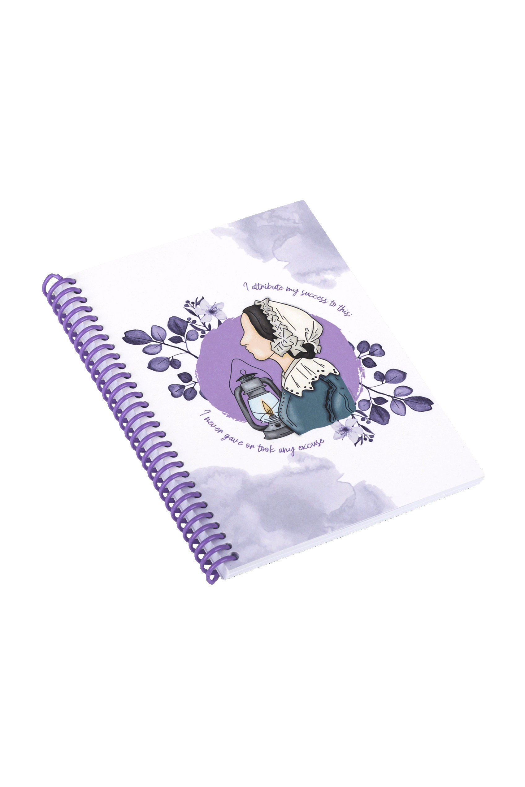 Enfermania Nightingale carnet A6 infirmière 50 pages