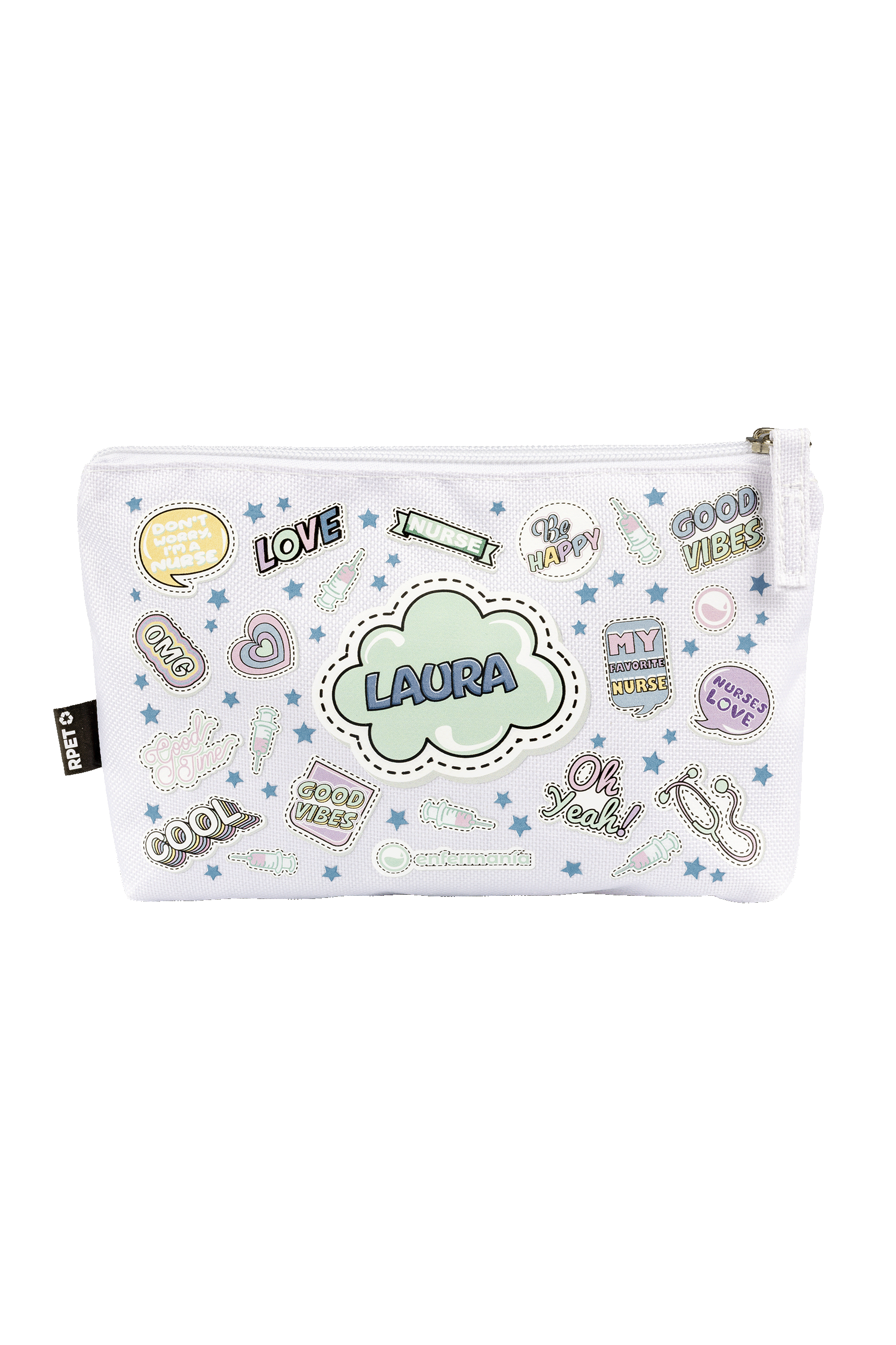 Enfermania Stickers Collection trousse personnalisable RPET