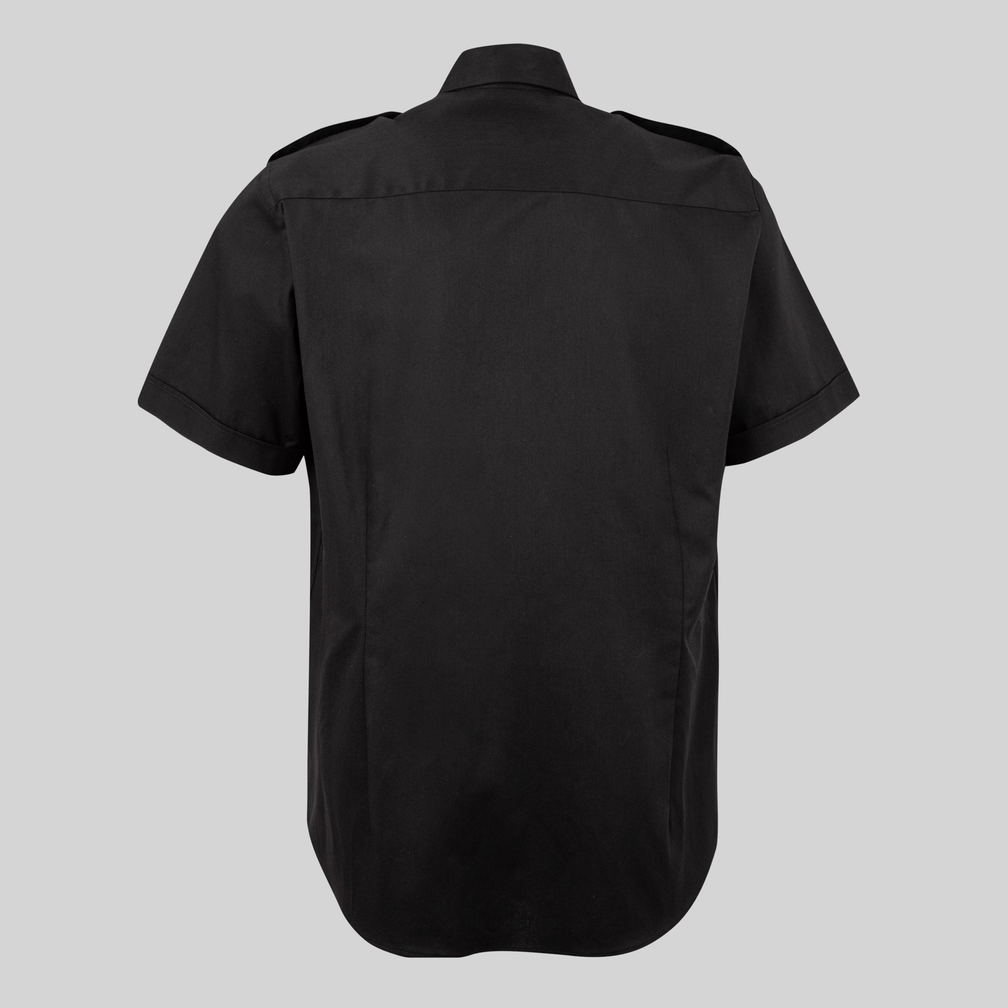 Gary's Aciron Chemise Unisexe Noir Chemise Travail 4 Poches