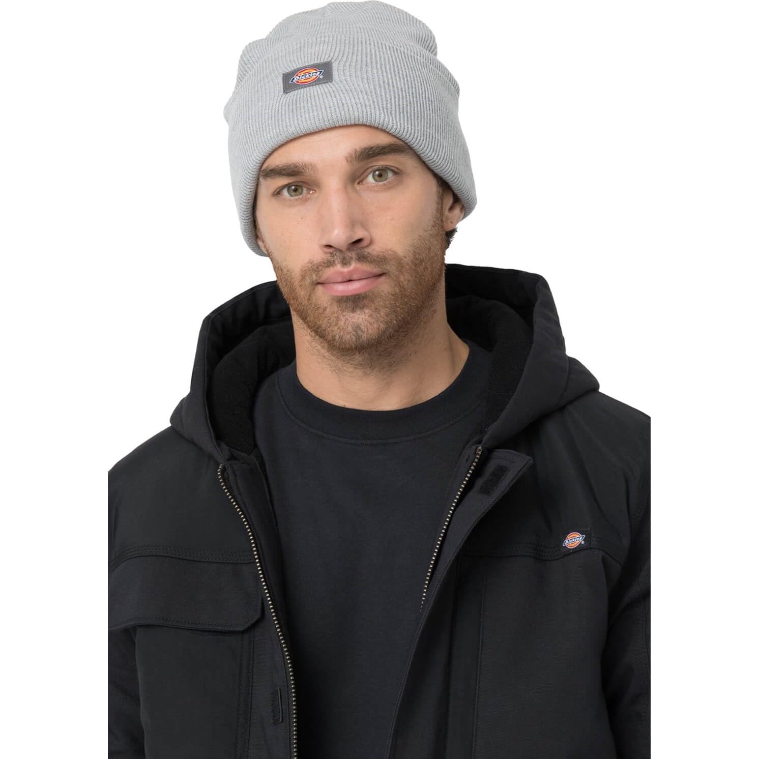 Dickies bonnet acrylique à revers noir homme hiver