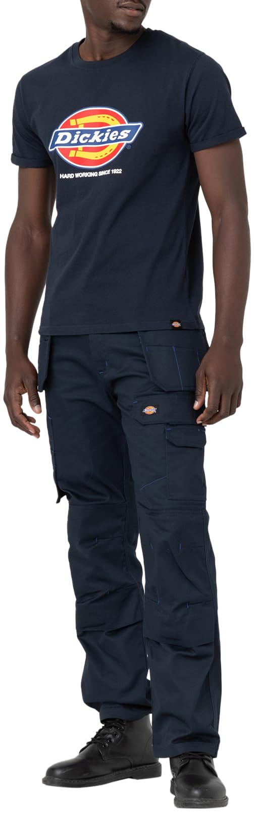 Dickies WD801 Pantalon de travail bleu marine 30W 34L