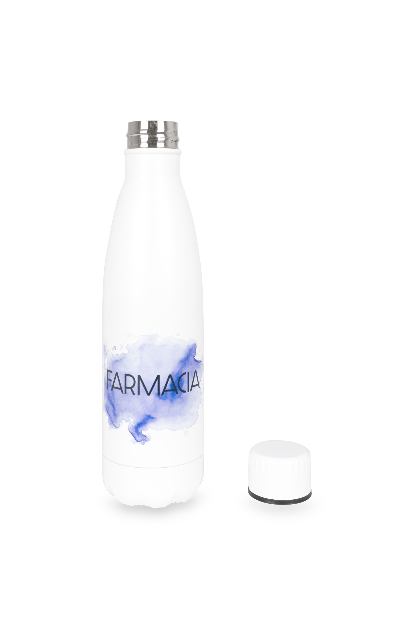 Enfermania Caduceo Farmacia gourde inox 700 ml personnalisable