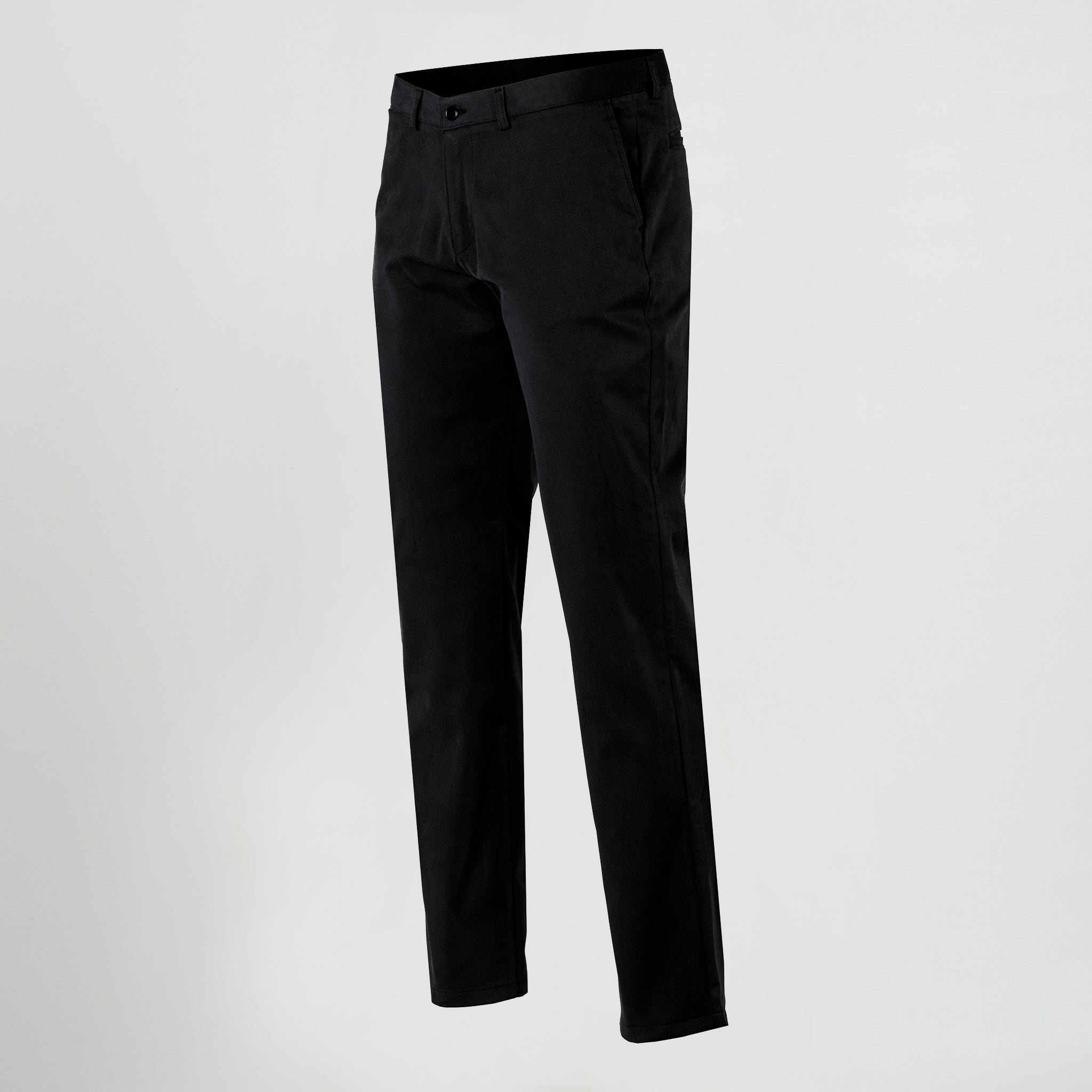 GARY'S Chinese pantalon travail homme noir chino coton stretch