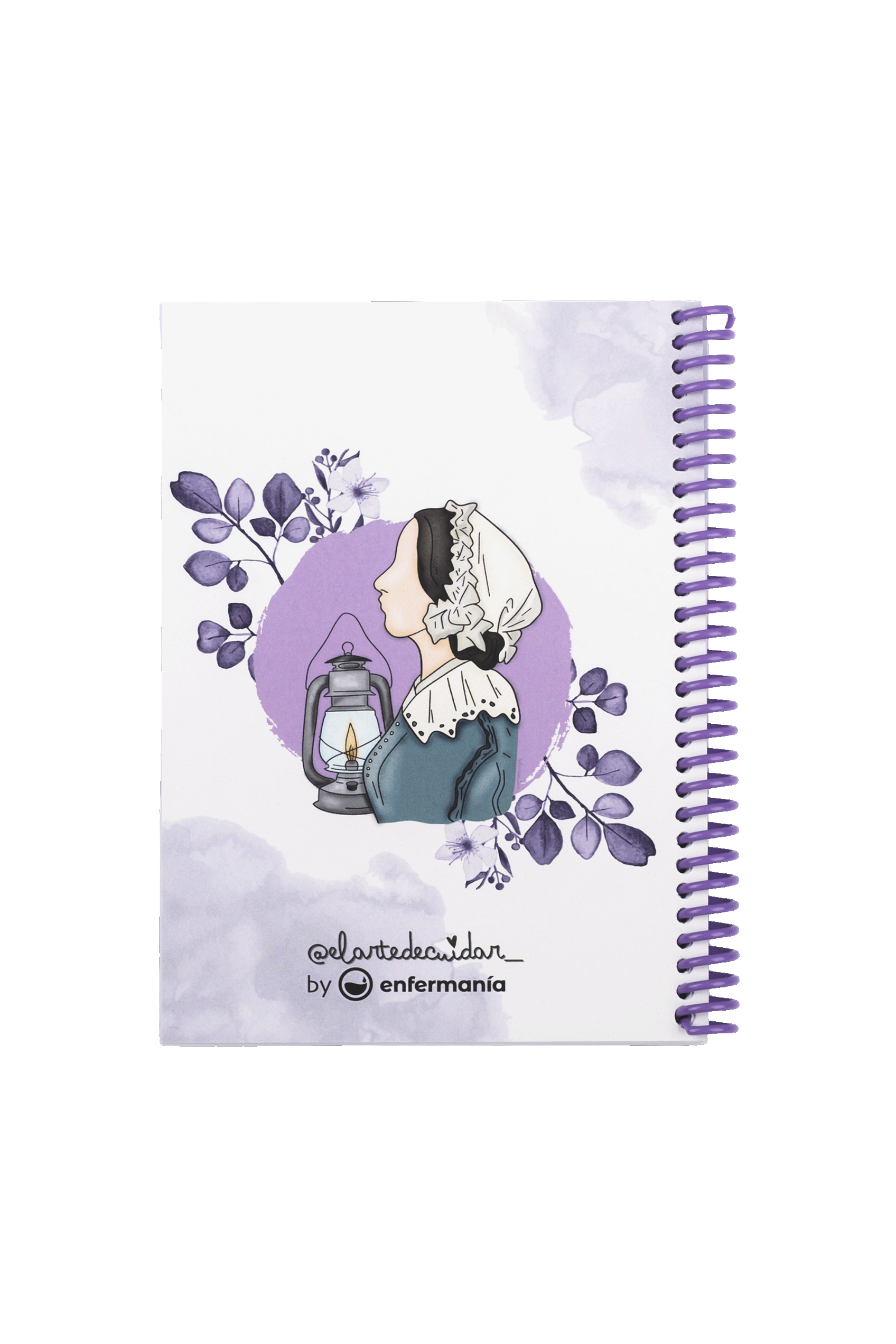 Enfermania Nightingale carnet A6 infirmière 50 pages