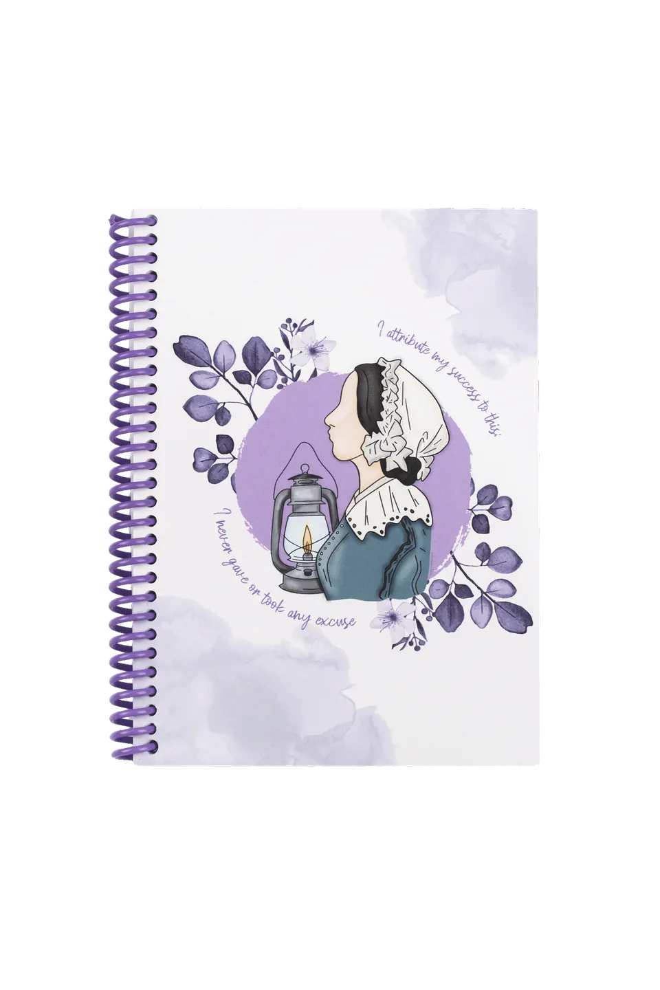 Enfermania Nightingale carnet A6 infirmière 50 pages