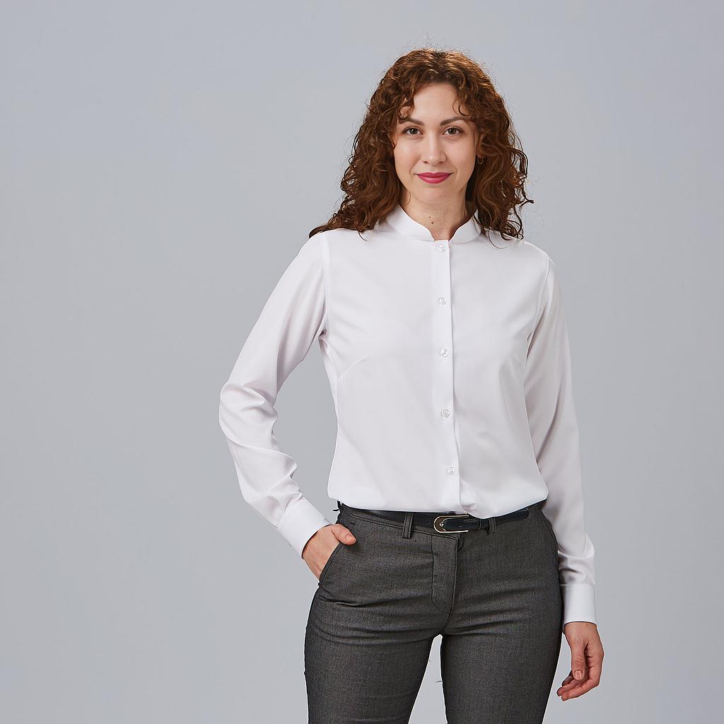 Gary's Shirts chemise Giuliana femme col mao