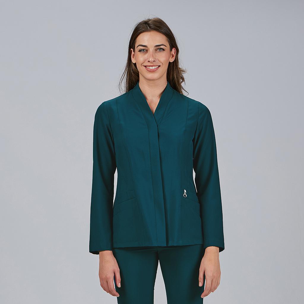 Gary's Ana Blouse Médicale Femme Noire Manches Longues M