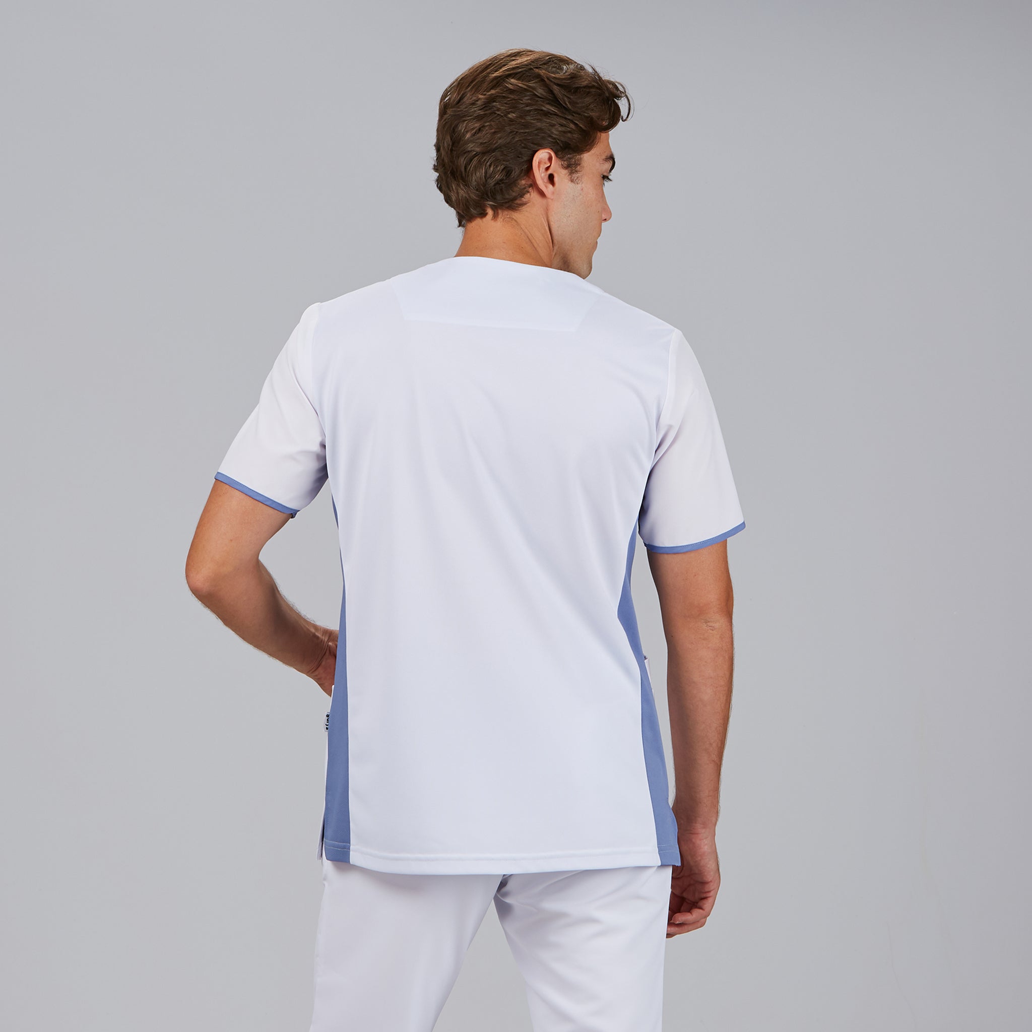 Gary's Gael blouse médicale céleste manches courtes M