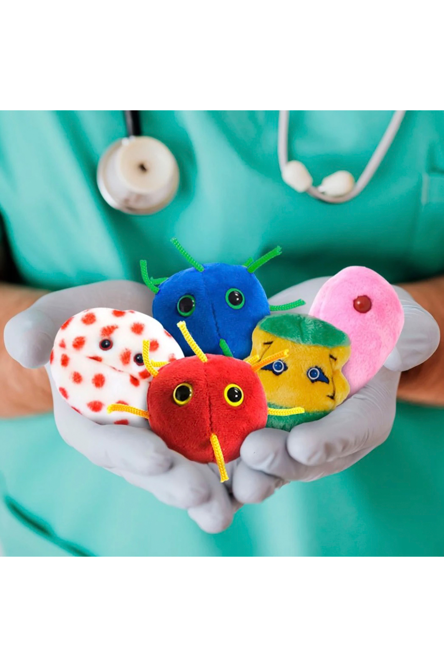 Enfermania Regalos Coffret 5 mini peluches plagas XXI