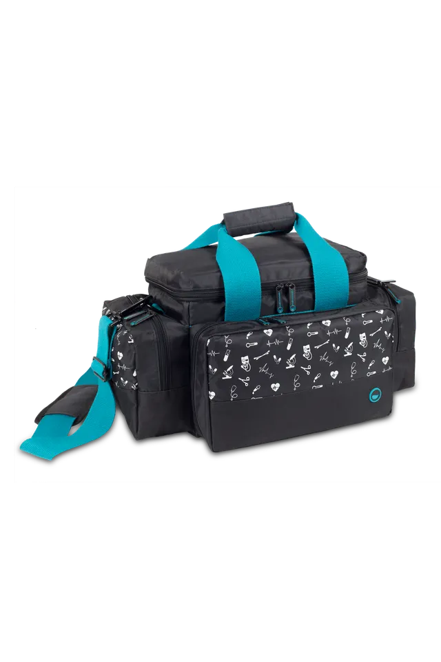 Enfermania Black Collection sac médical noir 21,6 L