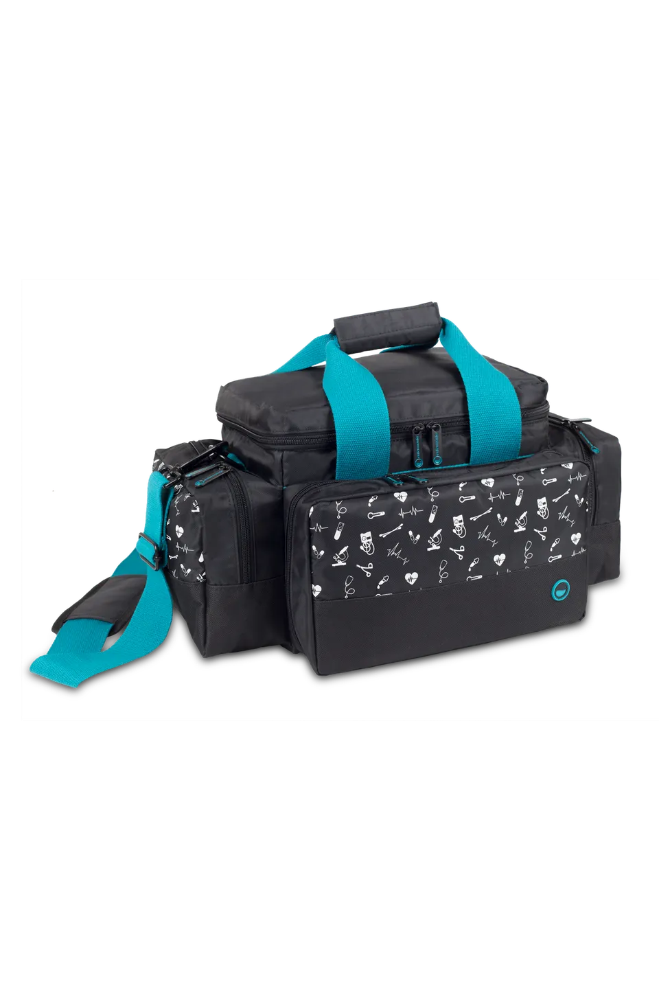 Enfermania Black Collection sac médical noir 21,6 L