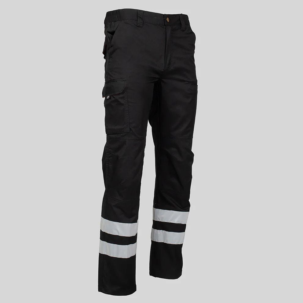 Gary's Arce pantalon travail réfléchissant noir