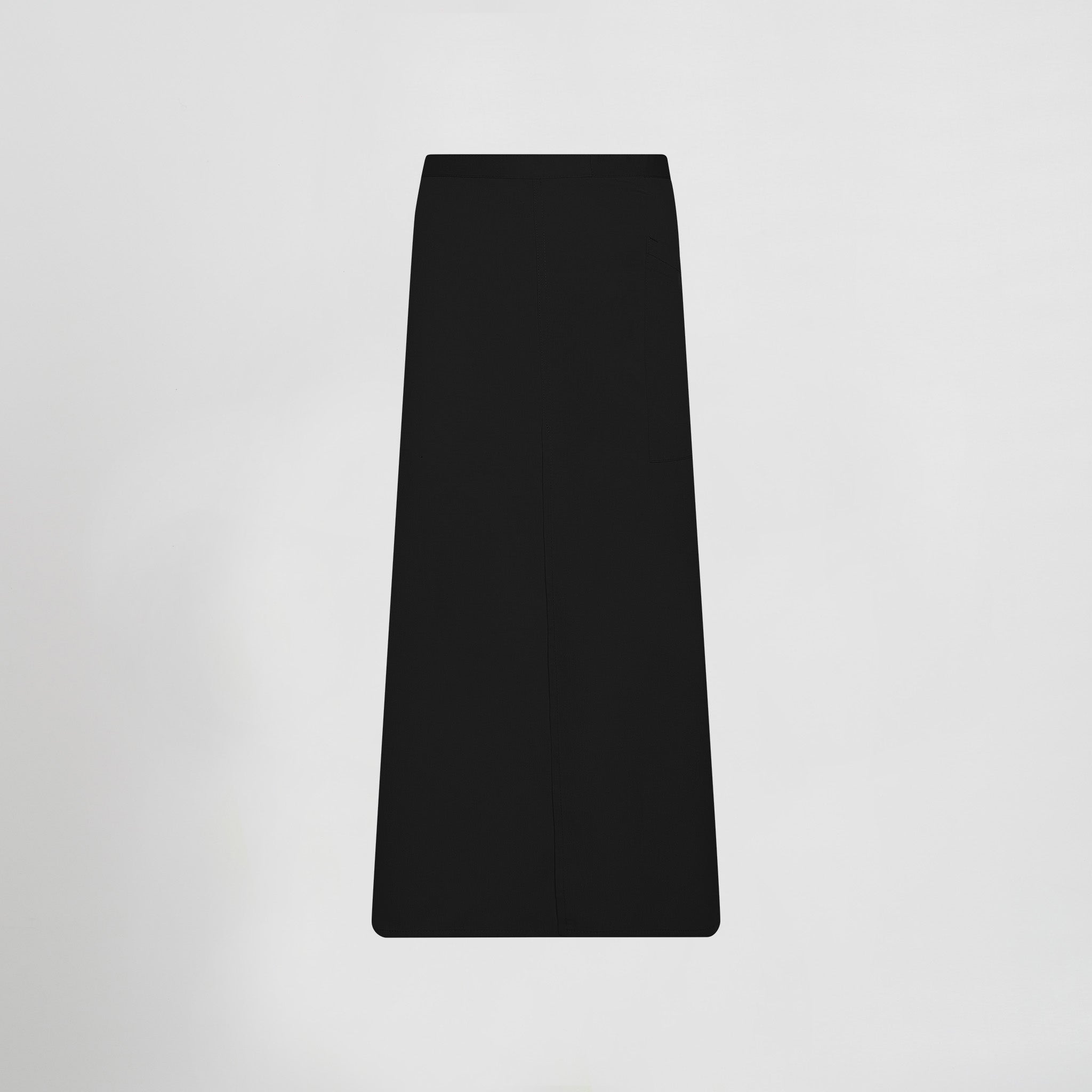 Gary's Tablier bistrot long noir 90x110 fendu taille unique