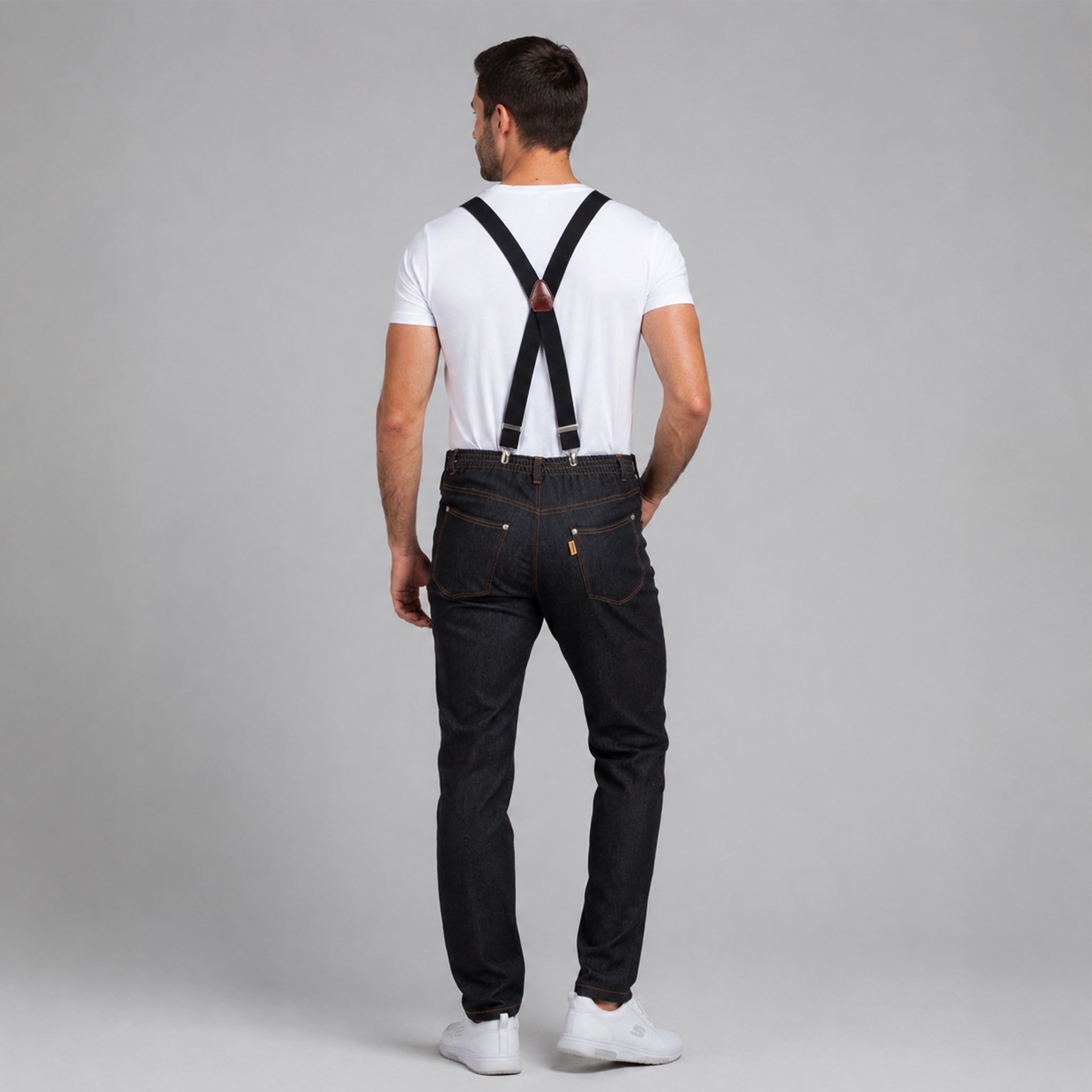 Gary's Denim salopette travail unisexe stretch
