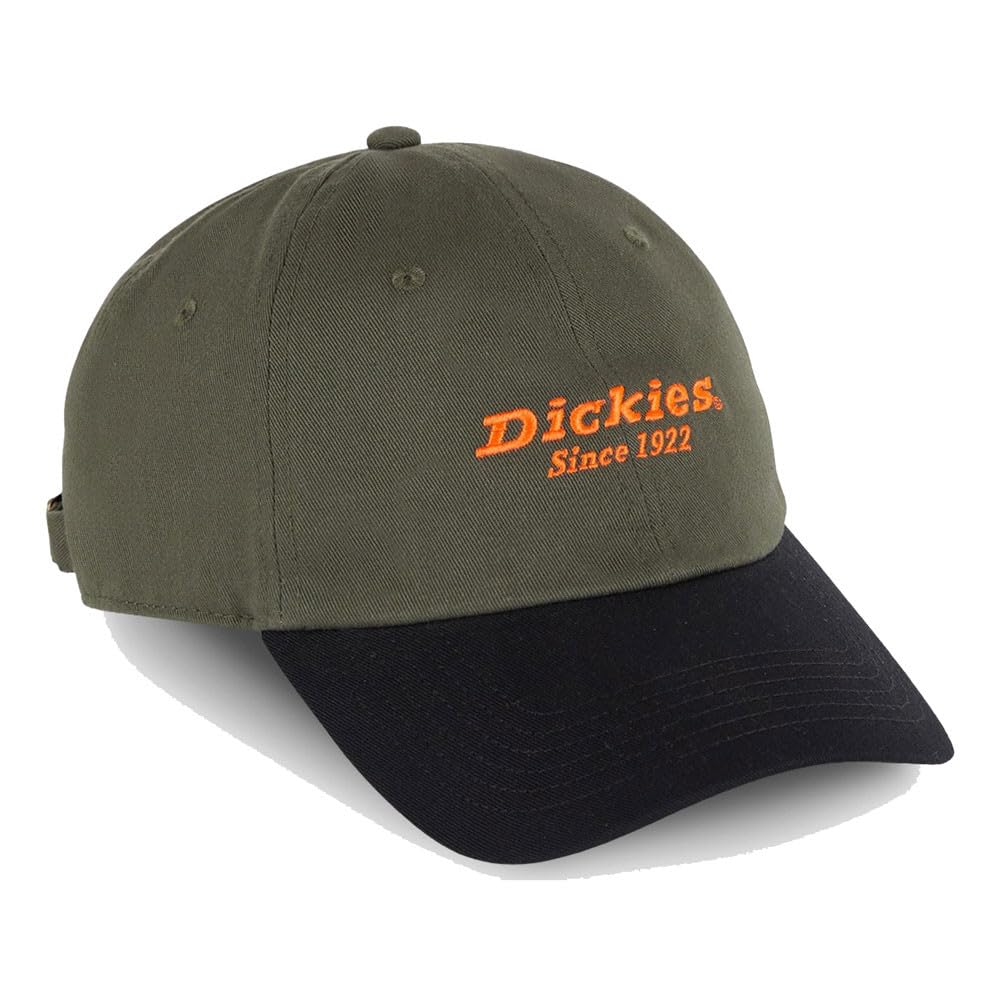 Dickies casquette sergé mixte noir coton