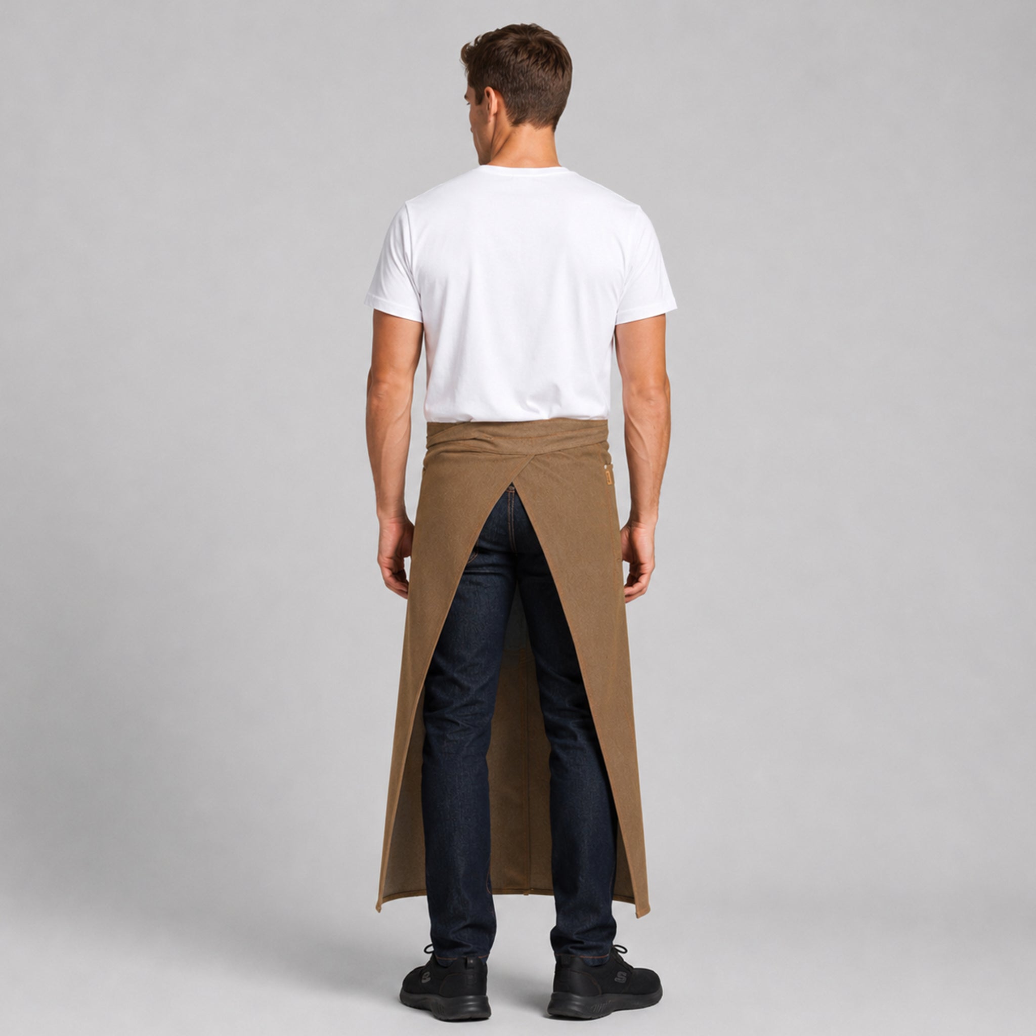 Gary's Sonora tablier bistrot denim noir 90x110 cm