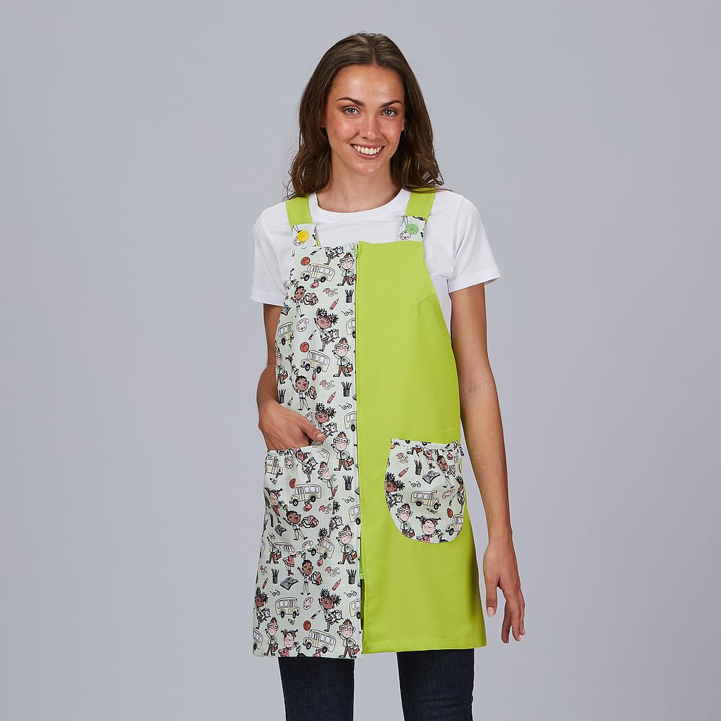 GARY'S Recreo chasuble tablier femme pistache