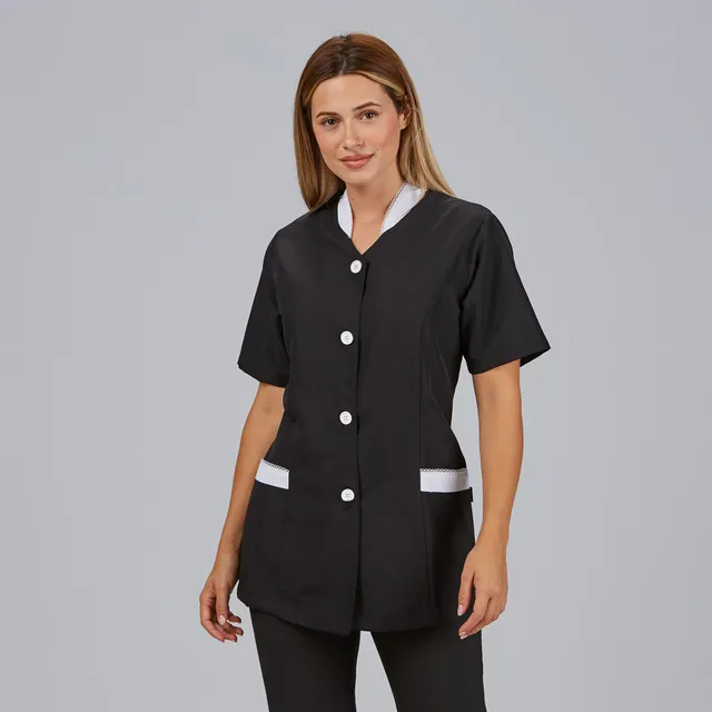 Gary's Emma blouse femme noire microfibre XS-3XL