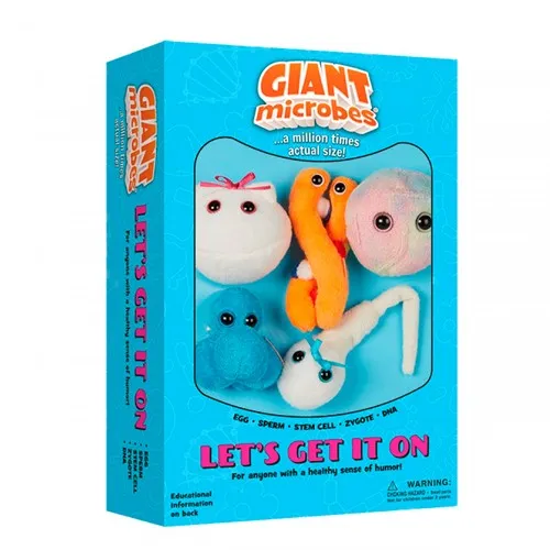 Enfermania Regalos Let's Get It On peluche coffret 5 pièces humour