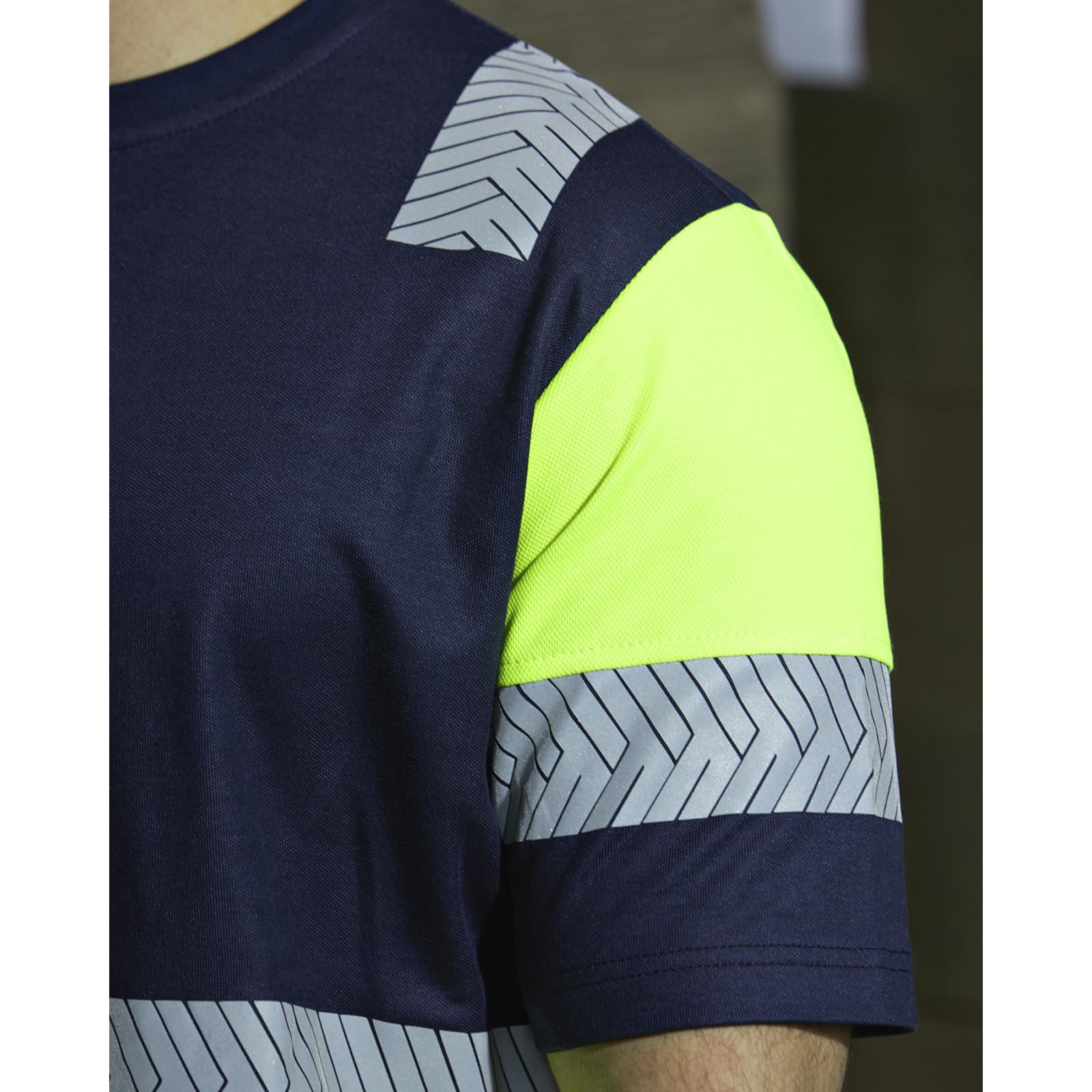 Würth MODYF Fluo One tee-shirt haute visibilité jaune/marine M