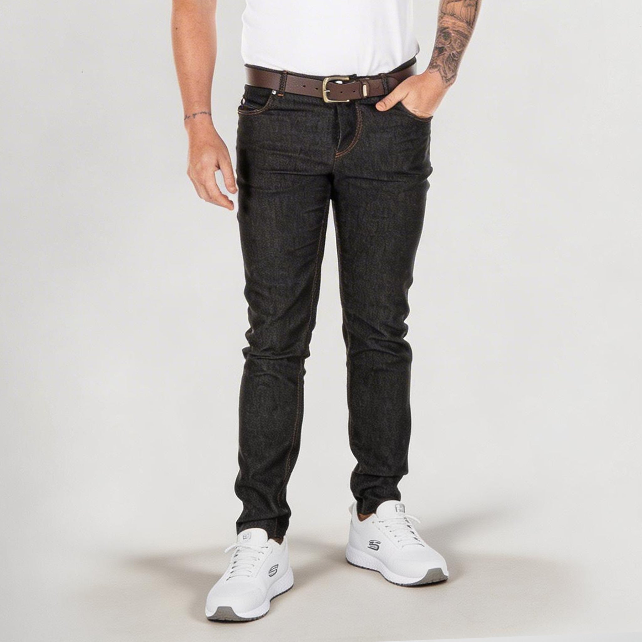 GARY'S Pants Denim pantalon de travail noir taille 50